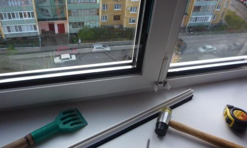Замена стеклопакета
